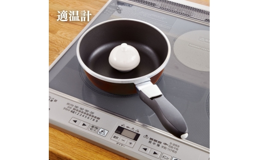 アサヒ軽金属　オールパン　22 適温計 フライパン [ オールパンゼロ 26cm 22cm・マンゴー 適温計 ピュア 調理器具