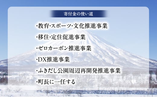 京極町 寄附のみ 応援受付 1,000円コース（返礼品なし 寄附のみ 1000円）