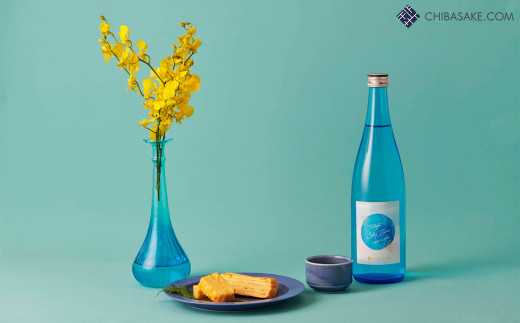 Chiba-sake 空と楽しむ日本酒「Twilight SKY BLUE」 特別純米酒 720ml