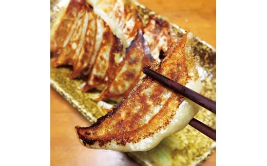 【餃子の虜や】虜や餃子と大葉餃子のハーフ&ハーフセット