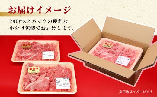 【2025年3月発送】飛騨牛 4等級以上 切り落とし 560g 牛肉 和牛 肉 切落し ブランド牛 4等級 5等級 国産 10000円