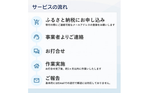 空き家 管理代行（2時間）【 空き家 管理サービス 空き家管理 見守り 点検 ふるさと 実家 代行 便利屋 地域密着 綾部 京都 】