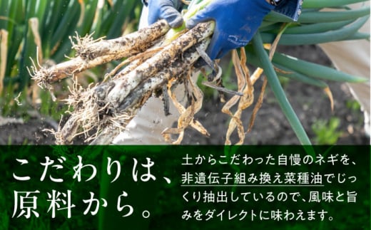 【お歳暮対象】白ネギ農家が作る ネギ油 2本セット 調味料 ギフト 三次市/Agri Lore Lab.[APAT001-999]