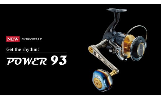 【チタン/レッド】LIVRE Power 93（シマノ左 18000～20000） 亀山市/有限会社メガテック 釣り具 リールハンドル カスタムハンドル [AMBB205-4]