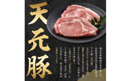 【定期便】 4ヶ月定期便 天元豚 セット 全4回 豚肉 ロース バラ 小間 モモ 挽き肉 便利 小分け 冷凍 豚肉 しゃぶしゃぶ 焼肉 とんかつ 定期 コース 食べ比べ 詰め合わせ ブランド豚 ロース ひき肉 小間 バラ モモ 豚 スライス サイコロ おかず お取り寄せ 東北 山形県 米沢市