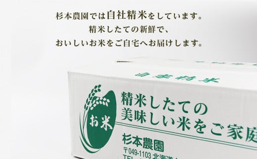 【新米発送・定期便 6カ月】ゆめぴりか 5kg《杉本農園》