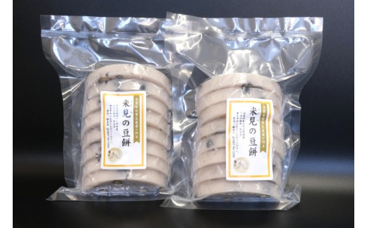 豆餅2パック。豆の味をしっかり感じます。1枚が厚いので食べ応えがあり！