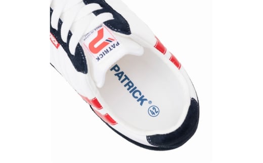 [№5258-8028]1052 PATRICK MARATHON WHT 9420【27.0cm（EUサイズ：43）】