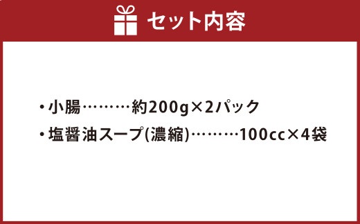 国産牛 もつ鍋 セット 塩醤油味 約400g