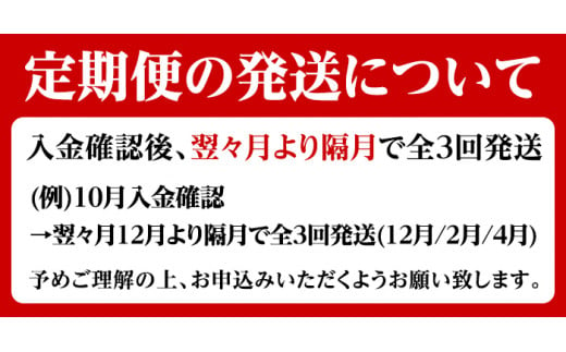 定期便の発送について