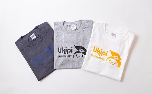 うきぴーTシャツ (モクグレー) Sサイズ