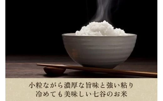 【令和6年産新米】【定期便6ヶ月毎月お届け】新潟県加茂市七谷産コシヒカリ 精米5kg 白米 捧運次商店 定期便