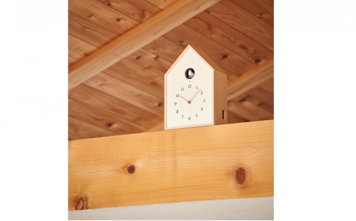 Birdhouse Clock / ナチュラル（NY16-12 NT）レムノス Lemnos 時計[№5616-1041]