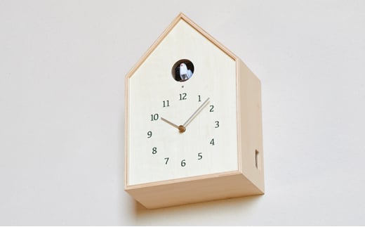 Birdhouse Clock / ナチュラル（NY16-12 NT）レムノス Lemnos 時計[№5616-1041]