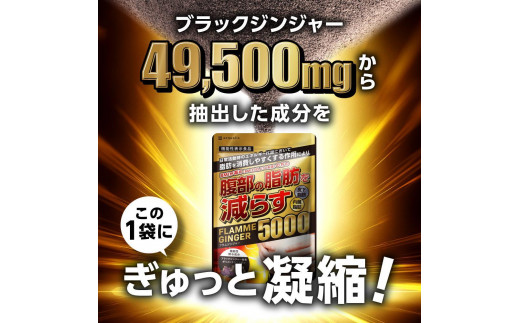 ブラックジンジャー サプリメント フラムジンジャー 機能性表示食品 30日分