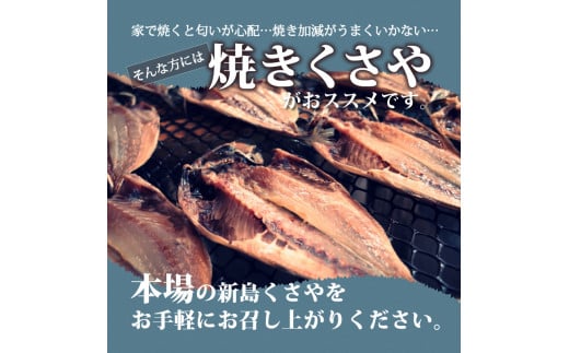 新島くさや 焼くさや素焼 瓶詰60g×6本セット