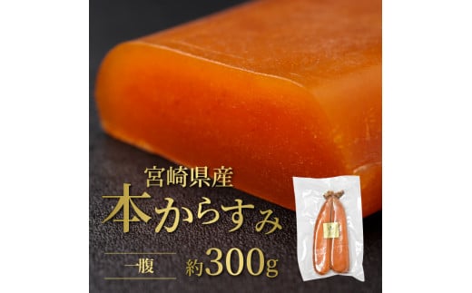 宮崎県産本からすみ一腹約300g N027-YZE050