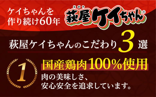 萩屋ケイちゃん 大人の灼熱セット　ピリ辛みそ味・カレー味・幻のコショウ味（各230g×2）計6パック 冷凍配送 けいちゃん 鶏ちゃん 萩原チキンセンター けーちゃん ケーちゃん