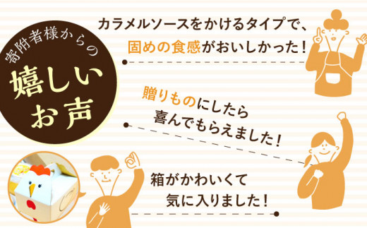 【全3回定期便】【卵が濃い！】たまごやさんのぷるプリン （濃厚仕立て） 6個入/回【ぷるたま工房】 [QBB002] プリン カスタードプリン 洋菓子 ギフト 2万2千円 22000円