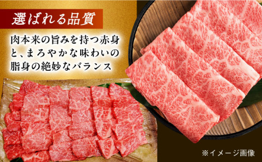 【月1回約1kg×3回定期便】長崎和牛 ロース食べ比べ（焼肉用、すき焼き・しゃぶしゃぶ用各約500gずつ） 計3kg 長崎県/長崎県農協直販 [42ZZAA180]  肉 牛 和牛 ロース 焼肉 焼き肉 すき焼き しゃぶしゃぶ 食べ比べ 西海市 長崎 九州 定期便