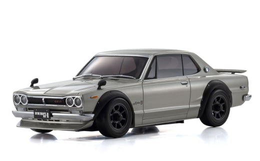 京商ミニッツスカイライン2000GT-Rシルバー 京商 Mini-z 日産 スカイライン 2000GT-R (KPGC10) チューンド