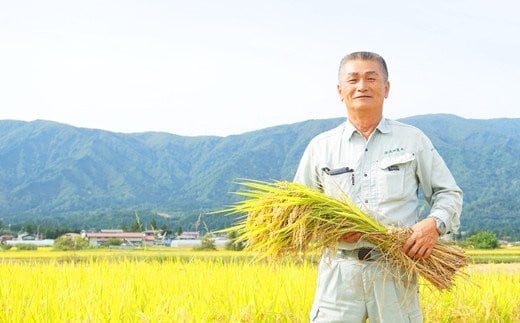 【定期便6ヶ月】【令和6年産新米】【特別栽培米】野川清流米「雪若丸」5kg×1袋×6ヶ月_A118(R6)