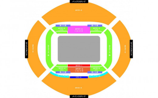 ラリージャパン【豊田スタジアムSSS観戦券カテゴリー４（バック）指定席／大人１名＋子ども１名】11月23日（土）