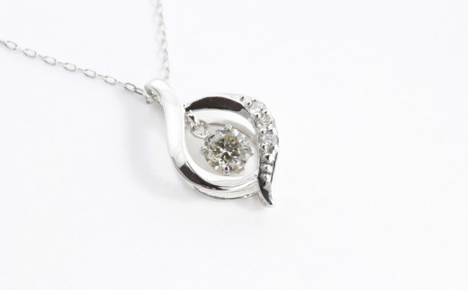 PT900　ダイヤモンド　ネックレス　0.20ct　17366A　Pt　DIA　PN