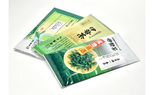 伊勢茶　高級　3袋セット／丸中製茶　かぶせ茶　若葉　狭山かおり　ブレンド　深蒸し　お茶　度会町　伊勢志摩