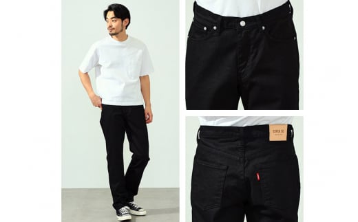 EDWIN 503 レギュラーストレートパンツ MENS【36インチ・ブラック】E50313-75-36