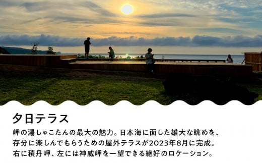 【岬の湯しゃこたん】温泉入浴券大人５枚回数券＋温泉入浴券小人５枚回数券