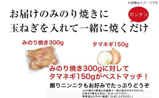 [No.5657-3712]オリジナル鉄板と【冷凍】味付豚ホルモンみのり焼き300g×1袋セット《みのり》