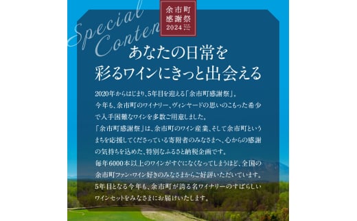 【余市町感謝祭2024】lot31　平川ワイナリー ワイン2本セット