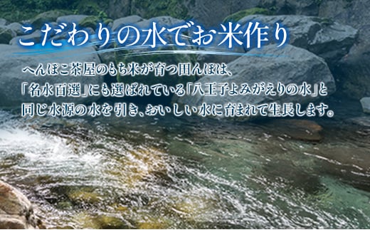 へんぽこ茶屋 つきたて 生餅 (10個入り2パック)