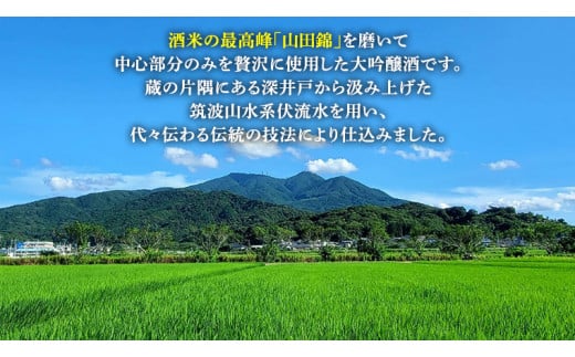 花の井 大吟醸 720ml 酒 お酒 ギフト 贈答 お土産 手土産 桐箱 日本酒 茨城県[AD004sa]