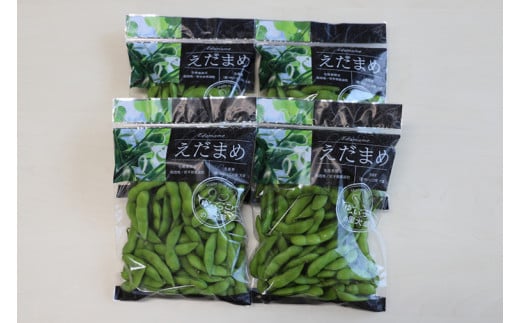 採れたて枝豆(神風香)１kg（250g×4袋）新鮮 産地直送 朝採り（DI002）