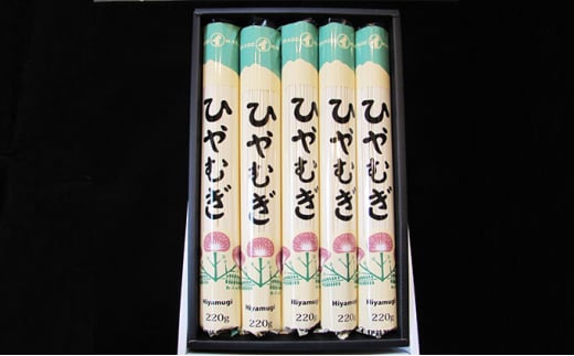 ひやむぎ5束（10人前）の定期便（6ヵ月連続）