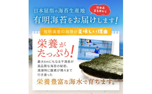 訳あり 有明海産 焼き海苔 半切り 60枚 ご家庭用 ｜ 海藻 海苔 のり 焼き海苔 熊本県 玉名市 くまもと たまな