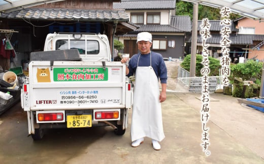 ジビエ 天然イノシシ肉 おまかせ焼肉セット 600g （ロース・モモ・バラ）【照本食肉加工所】 [OAJ004] / 猪 猪肉 いのしし肉 イノシシ イノシシ肉 ジビエ いのしし 長崎県猪 川棚町産猪 ぼたん鍋用いのしし 九州産イノシシ じびえ ジビエ ジビエ肉 