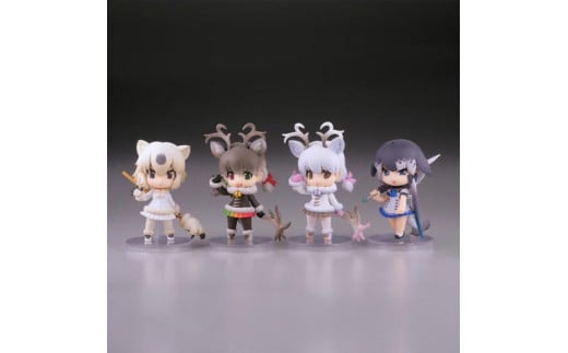 　miniQ けものフレンズデフォルメ立体図鑑-かぷせるフレンズ-北極圏編- (1BOX8個入り)【miniQ けものフレンズデフォルメ立体図鑑 かぷせるフレンズ 北極圏編 フィギュア 海洋堂 大阪府 門真市 】