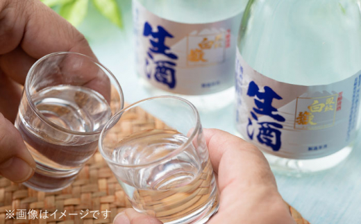 【全12回定期便】日本酒 白嶽 生酒 300ml 6本 《対馬市》【白嶽酒造株式会社】 酒 お酒 地酒 [WAN017]