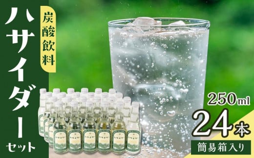 炭酸飲料 サイダー セット 24本 × 250ml ハサイダー