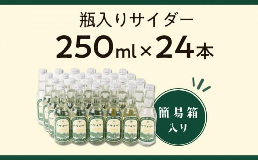 炭酸飲料 サイダー セット 24本 × 250ml ハサイダー