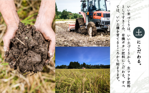 【定期便】山里清流米こしひかり 10kg×12回（毎月）