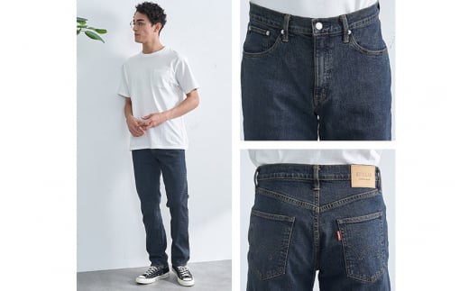 EDWIN 503 レギュラーストレートパンツ MENS【34インチ・中色ブルー】E50313-33-34