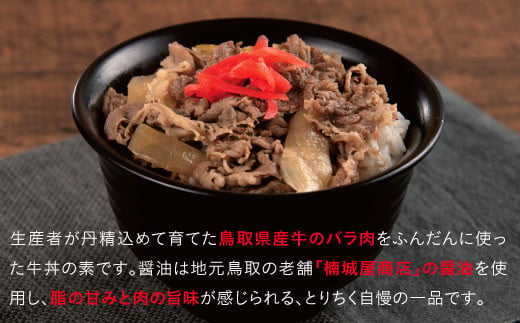 0631 とりちく牛丼の素 8個