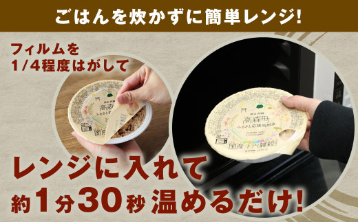 【定期便4ヶ月】阿蘇だわら 十六雑穀ごはん パックライス 160g×30パック