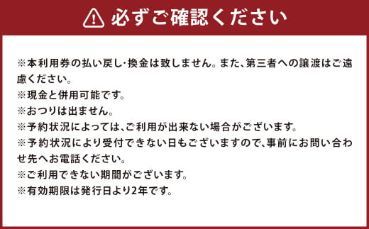 町内観光周遊 レンタサイクル利用券