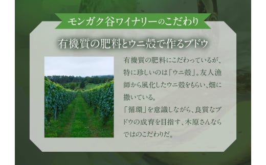 【余市町感謝祭2024】lot32　モンガク谷ワイナリー ワイン2本セット