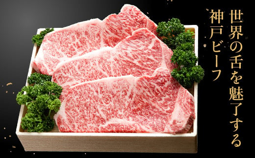 神戸牛 ロースステーキ 600g【200g×3枚】牛肉 ステーキ ロース 霜降り ステーキ肉 但馬牛 黒毛和牛 和牛 国産牛 赤身 ステーキ 牛 肉 焼肉 太田牧場 太田牛 神戸ビーフ TYST5【但馬牛太田家】